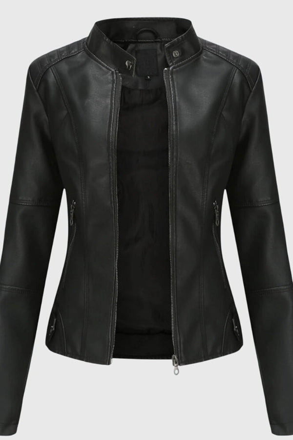 Giorgina™ - Stylish Leather Jacket for Women