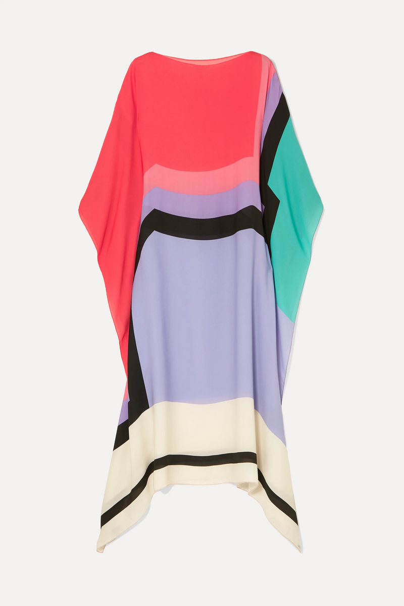 Rilinda | Elegant Kaftan With Geometric Print