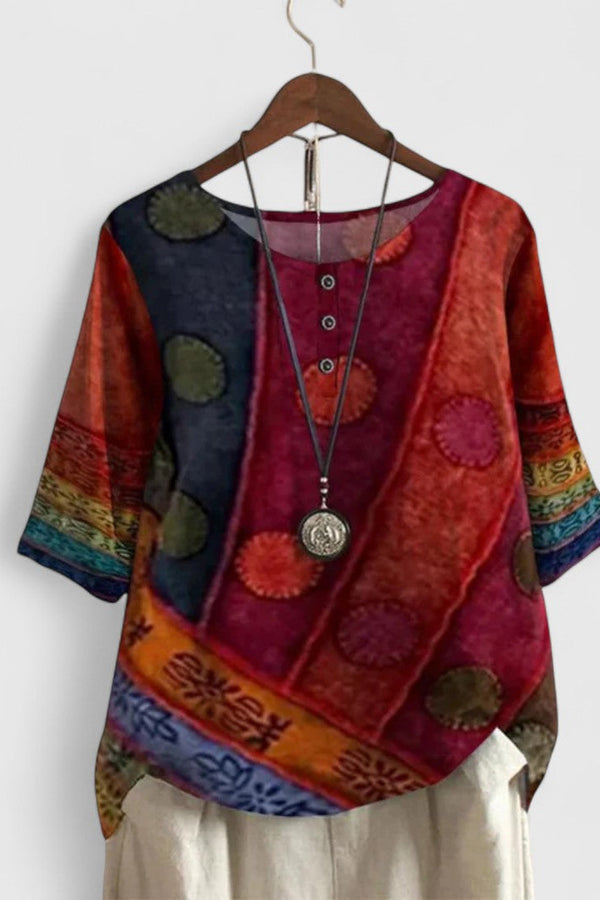 Auralie | Elegant Boho Top