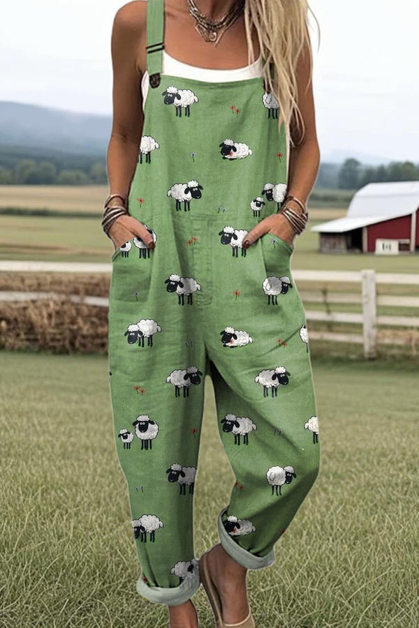 Women's Jumpsuit with Wide Legs - Carefree Style and All-Day Comfort