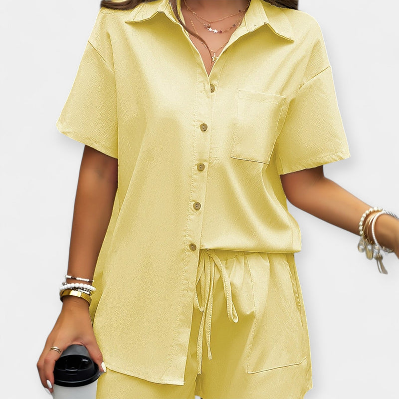 Comfortable Set with Shirt and Shorts
