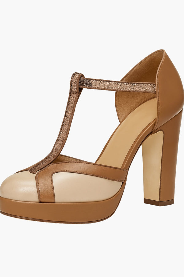 Malvina | T-bar Strap Pumps