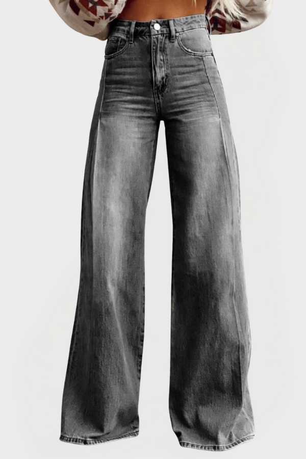 Stylish Wide-Leg Jeans