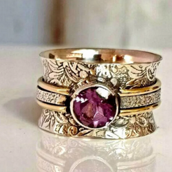 BOHEMIAN CRYSTAL MEDITATION RING