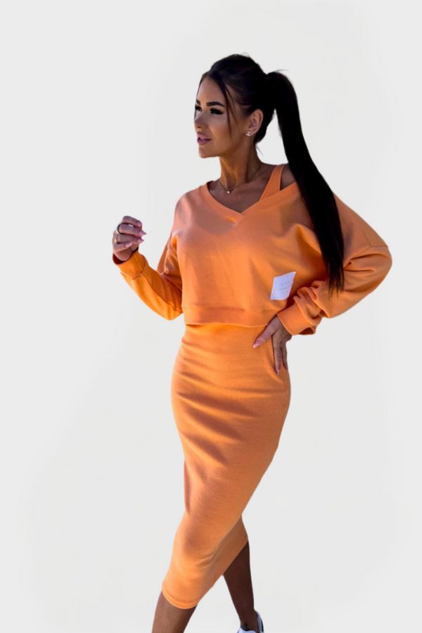 Summer Set with Hoodie and Dress for Comfort and Style