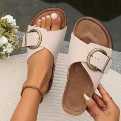 Ivory - Cozy and Slip-On Sandals