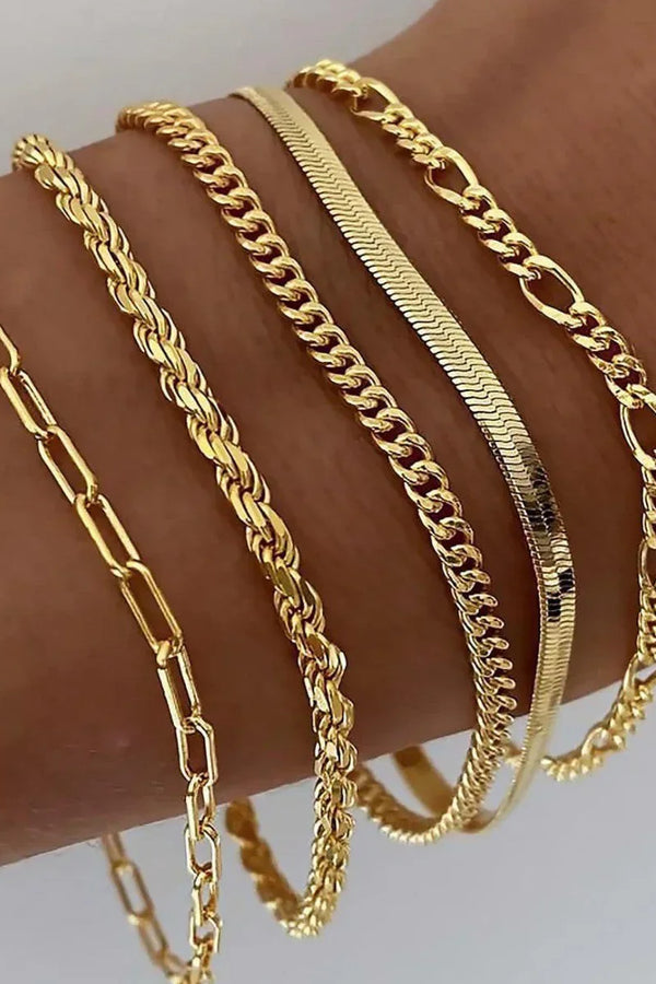 Ellis Renner Bracelet Set | Gold