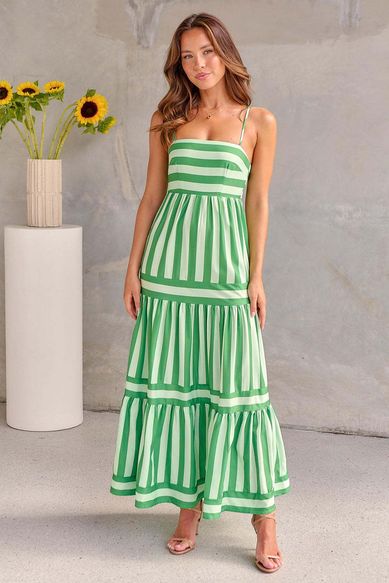 Long Dress Coastal Vibes – Comfort & Color in One