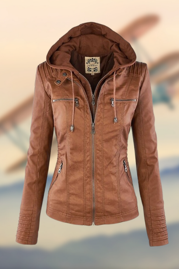 KAROLINE™ The stylish and unique leather jacket