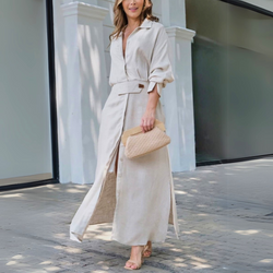 Freedom | Elegant Maxi Dress with V-Neck