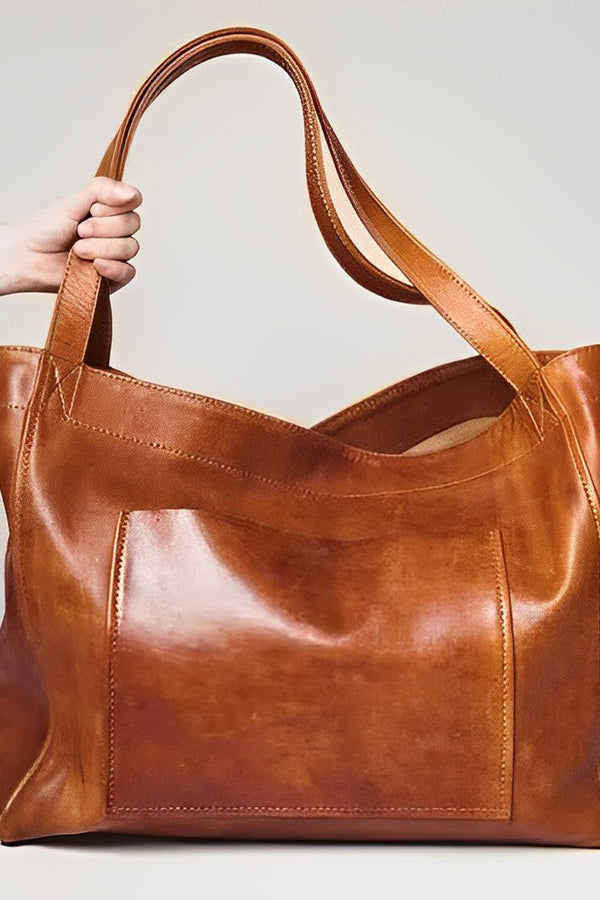Amelia™ - Vintage Leather Shoulder Bag