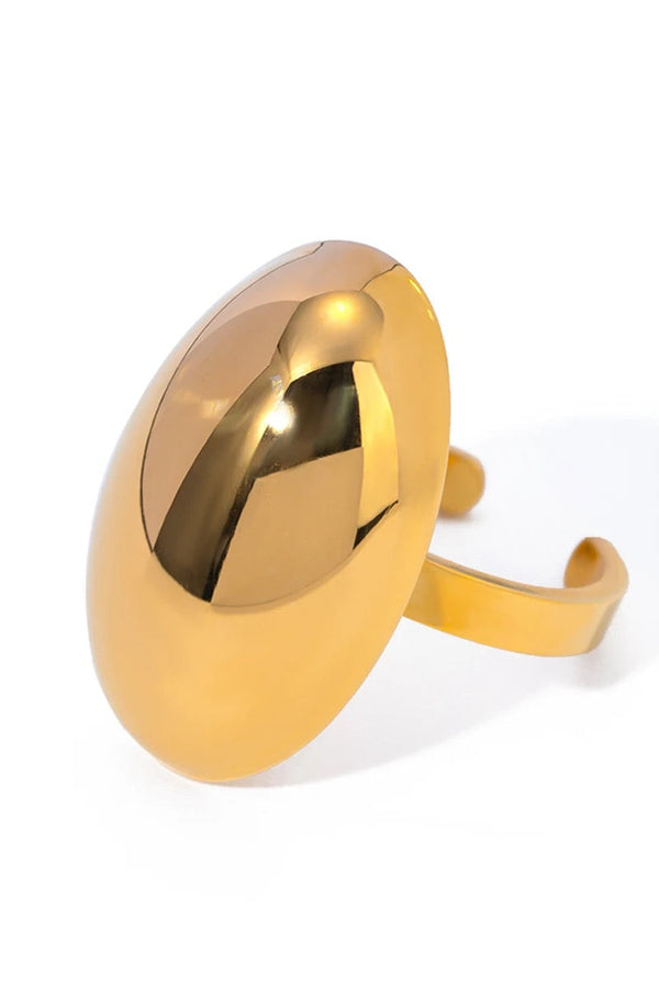 Adjustable Golden Mirage Ring