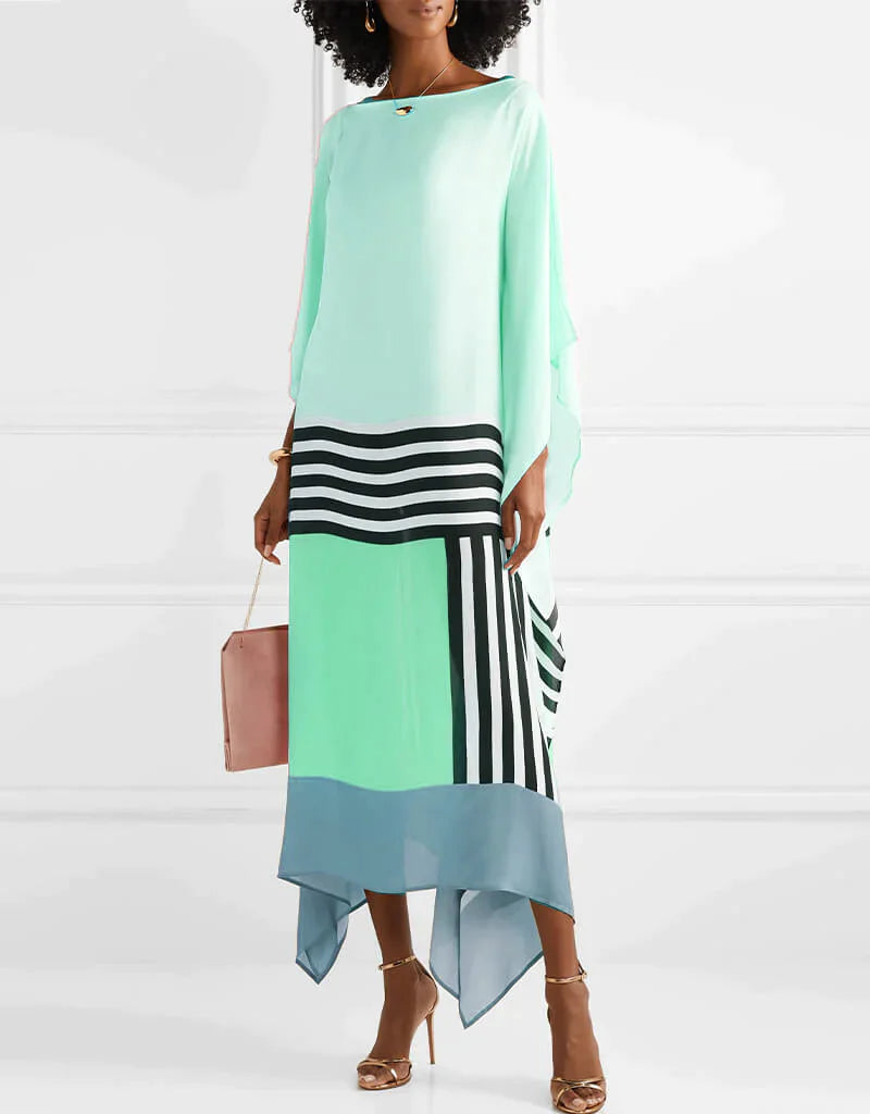 Rilinda | Elegant Kaftan With Geometric Print