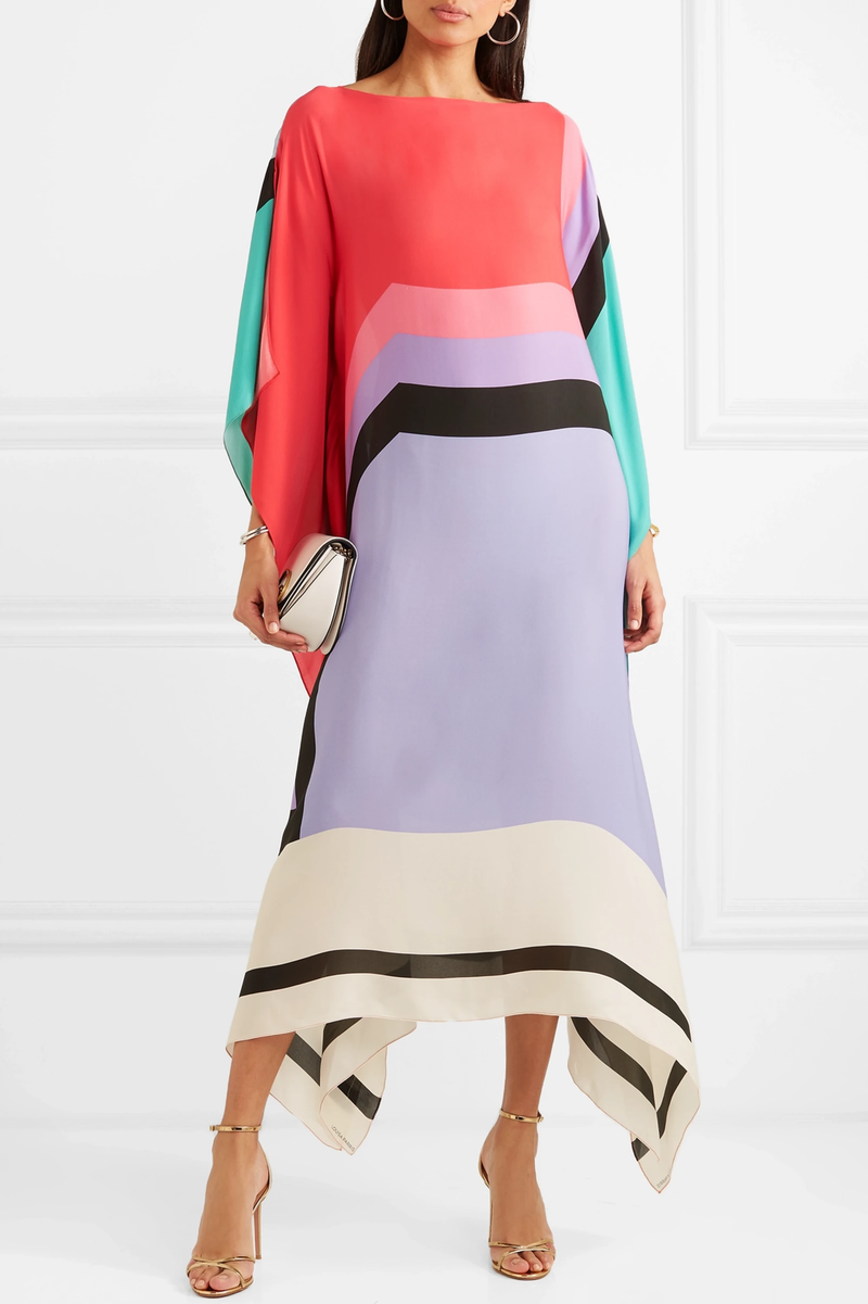 Rilinda | Elegant Kaftan With Geometric Print