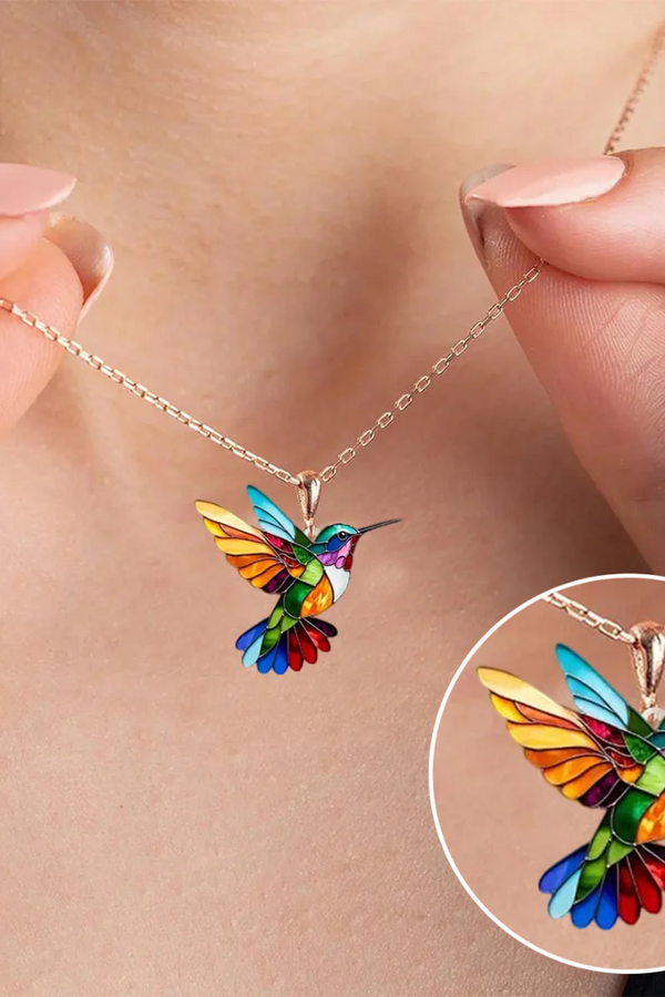 Aurea™ | Beautiful hummingbird Design Necklace
