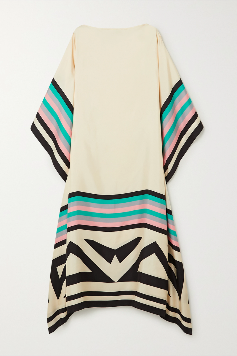 Rilinda | Elegant Kaftan With Geometric Print