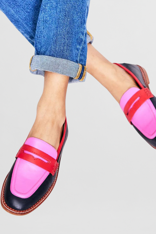 Happy Colorful Moccasins