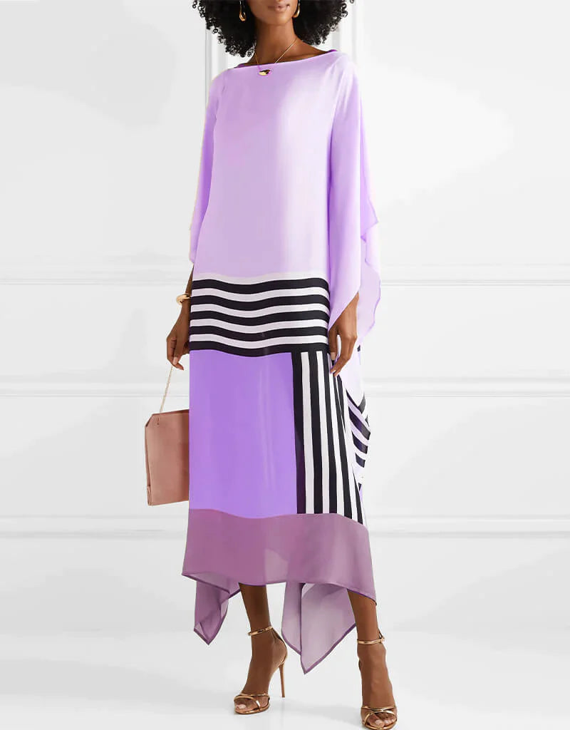 Rilinda | Elegant Kaftan With Geometric Print
