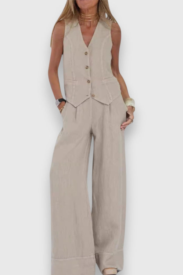 Two-Piece Set for Summer Lightness