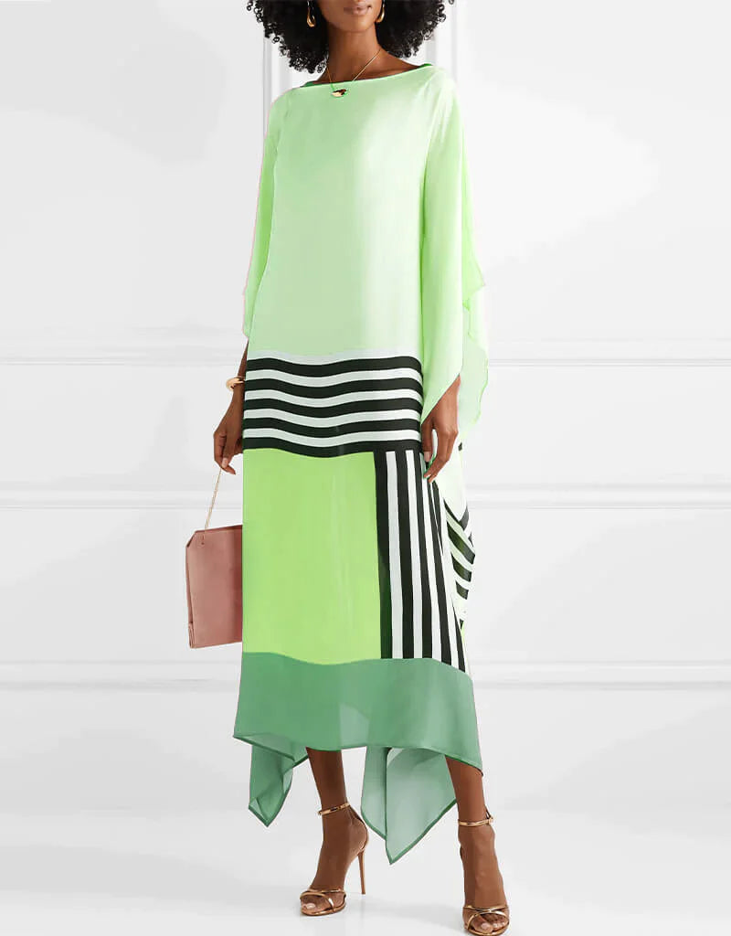 Rilinda | Elegant Kaftan With Geometric Print