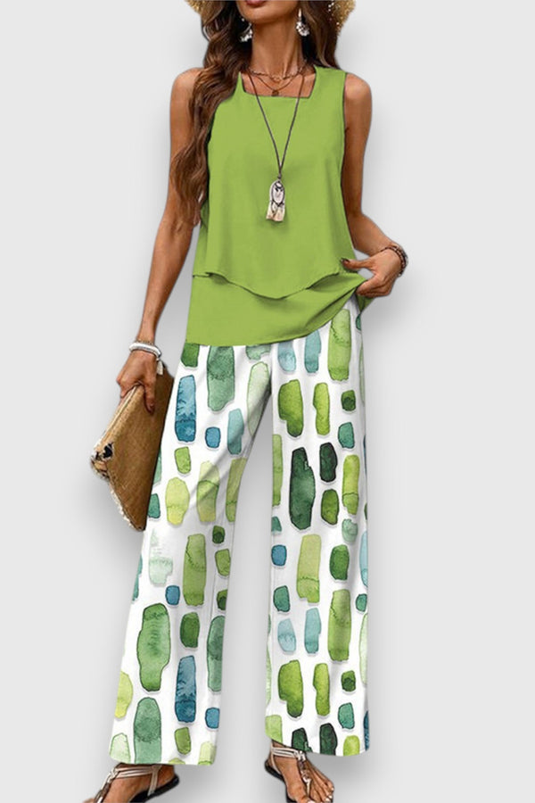Two-Piece Set with Stylish Comfort
