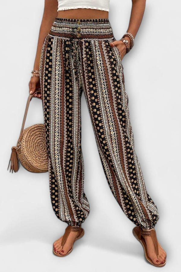 Pants with Ethnographic Design