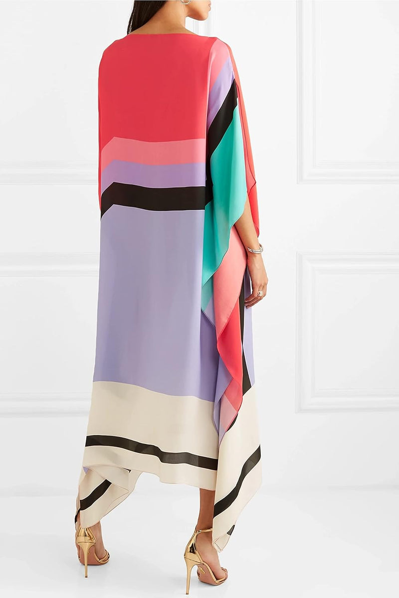 Rilinda | Elegant Kaftan With Geometric Print
