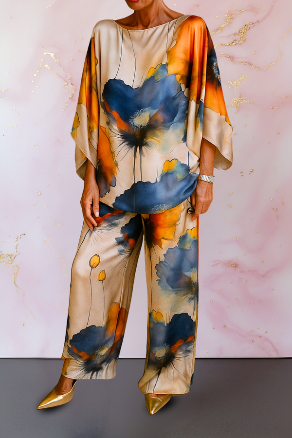 Moniek™ | Satin Two-Piece Women's Set