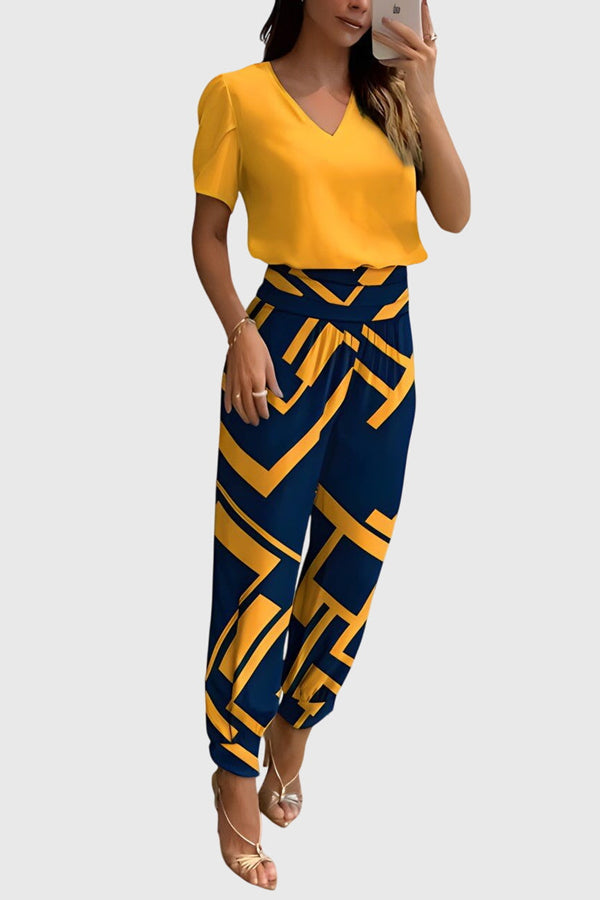 Jennifer™ | Stylish Blouse and Pants Set
