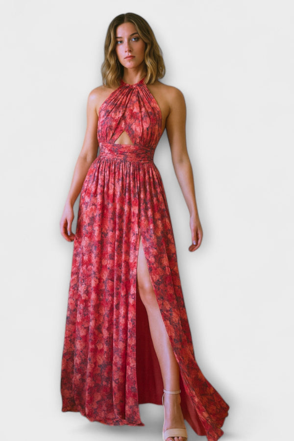 Vera - Stylish Dress with Floral Pattern