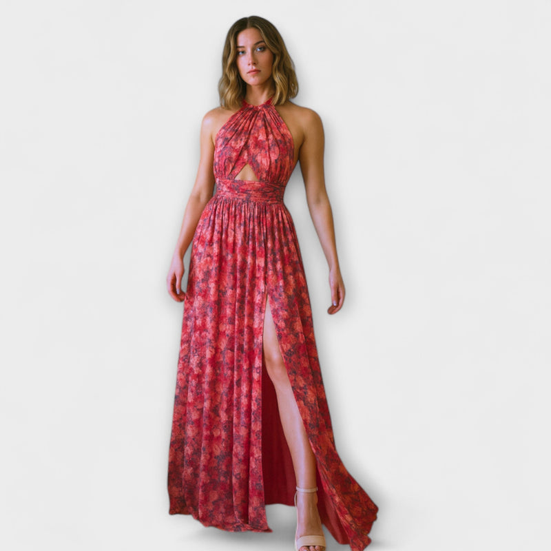 Vera - Stylish Dress with Floral Pattern