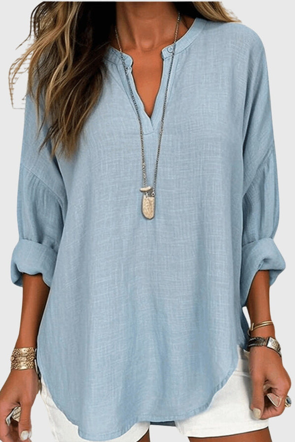 Lenara™ | Flowy Elegant Beach Shirt