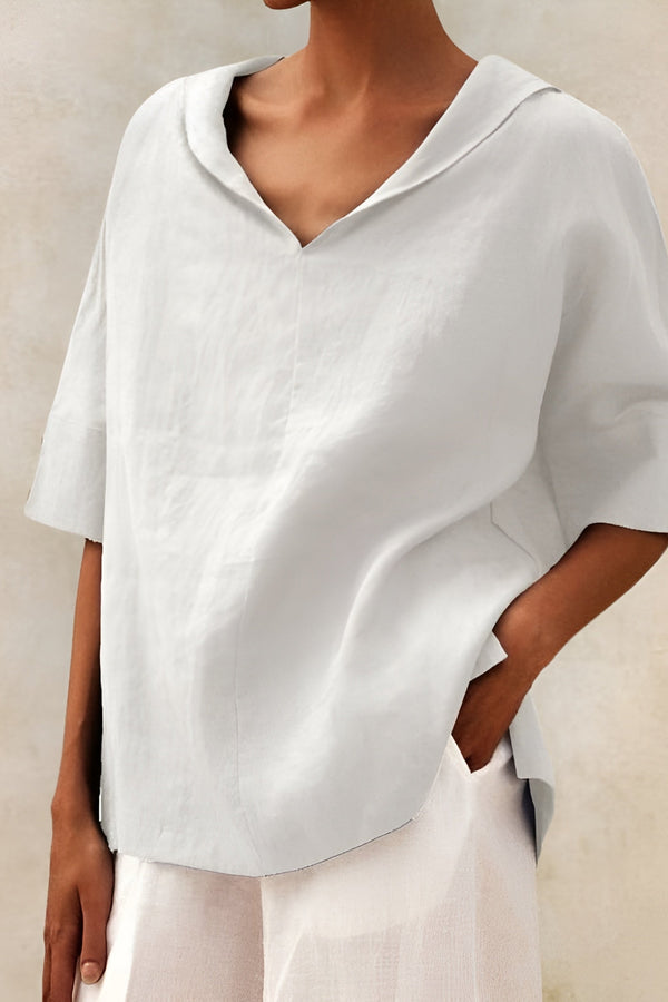 Lyndzi | Linen Blouse