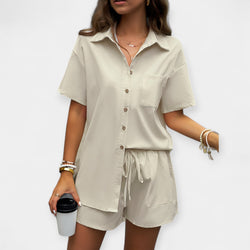 Comfortable Set with Shirt and Shorts