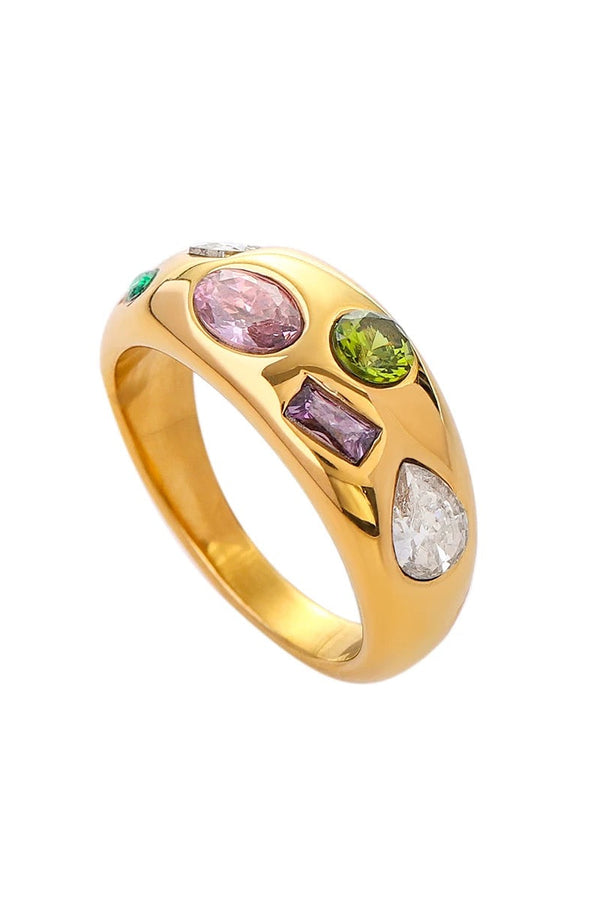 Gold Palette Ring