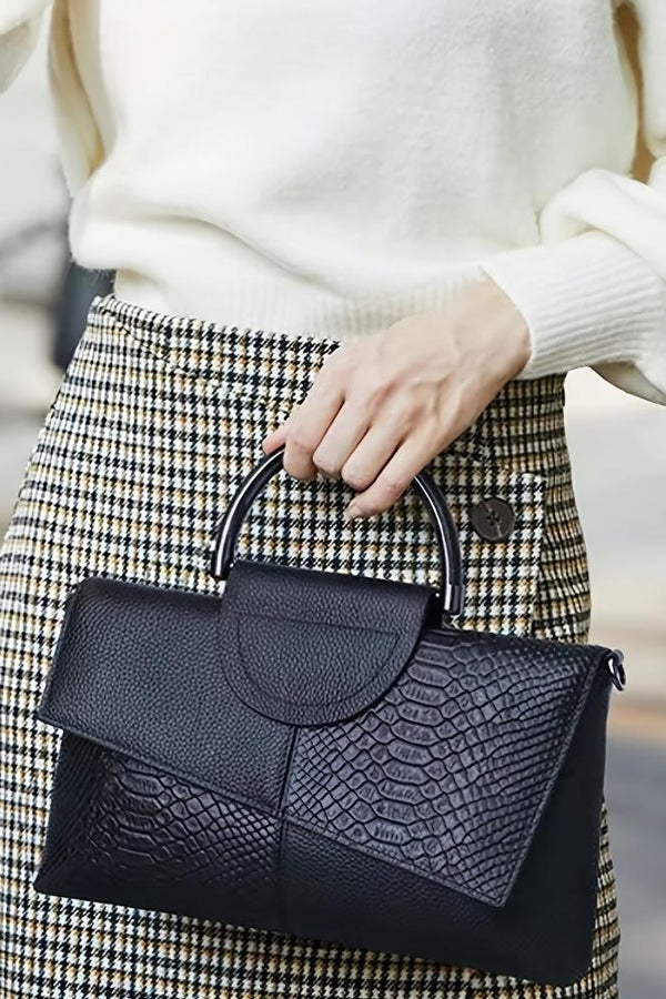 Grace™ Classic | Croc-Embossed Luxury Bag