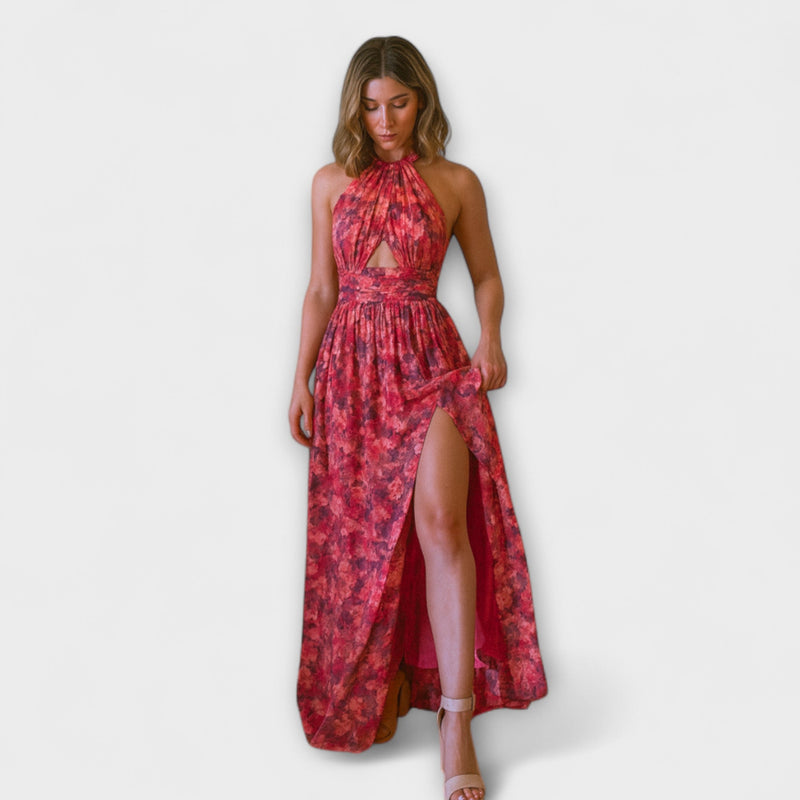 Vera - Stylish Dress with Floral Pattern