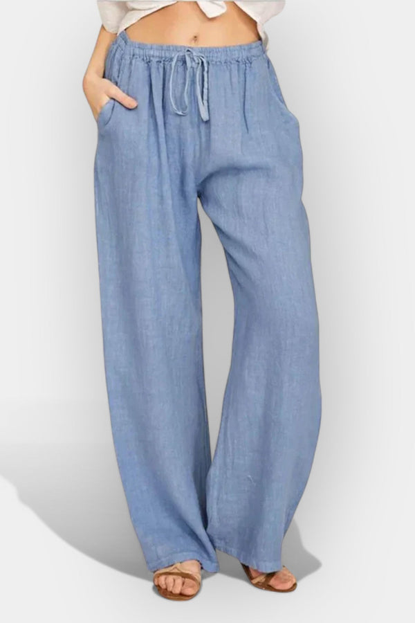 Summer Linen Airy Pants