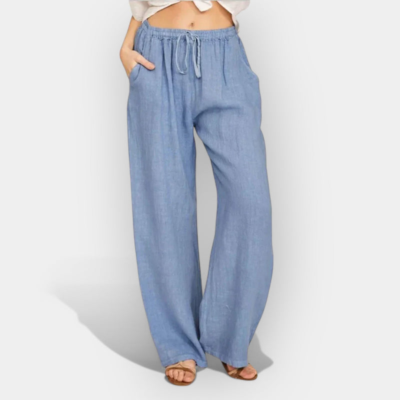 Summer Linen Airy Pants
