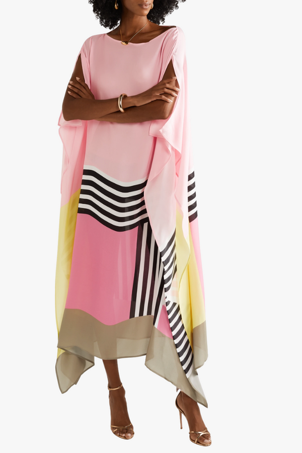 Rilinda | Elegant Kaftan With Geometric Print