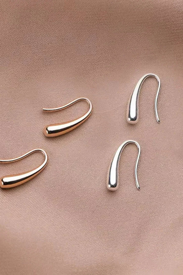 Antique Drop Gold & Silver Earrings | White Gold