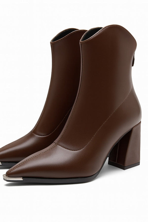 Celeste | Chrome Tip Boots