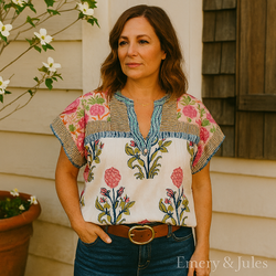 Cloe | Elegant Bohemian Blouse