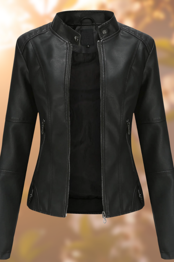 Giorgina™ - Stylish Leather Jacket for Women