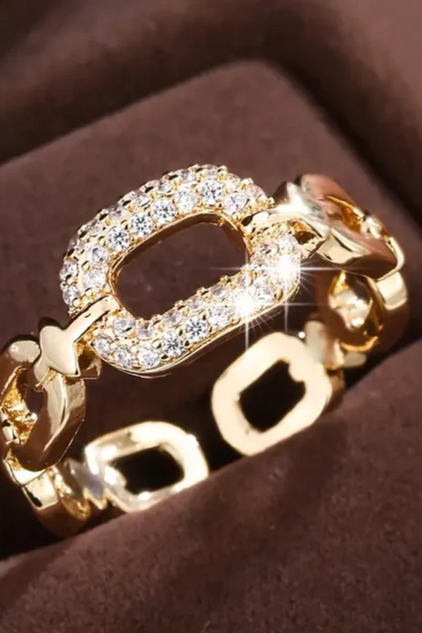 BRIGHT CHAIN GOLDEN RING