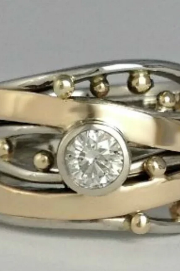 DEBORAH VINTAGE GOLD RING