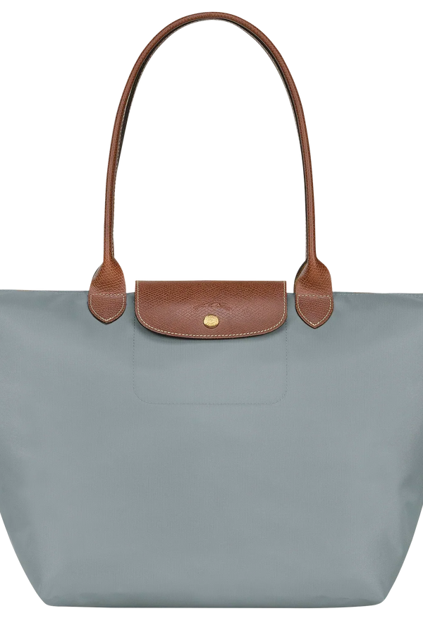 Large Le Pliage Bag, Steel