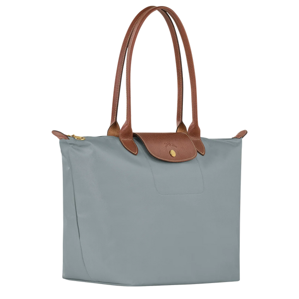 Large Le Pliage Bag, Steel