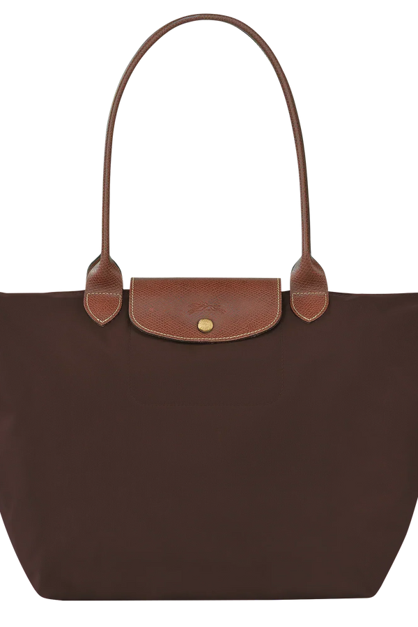 Large Le Pliage Bag, Ebony