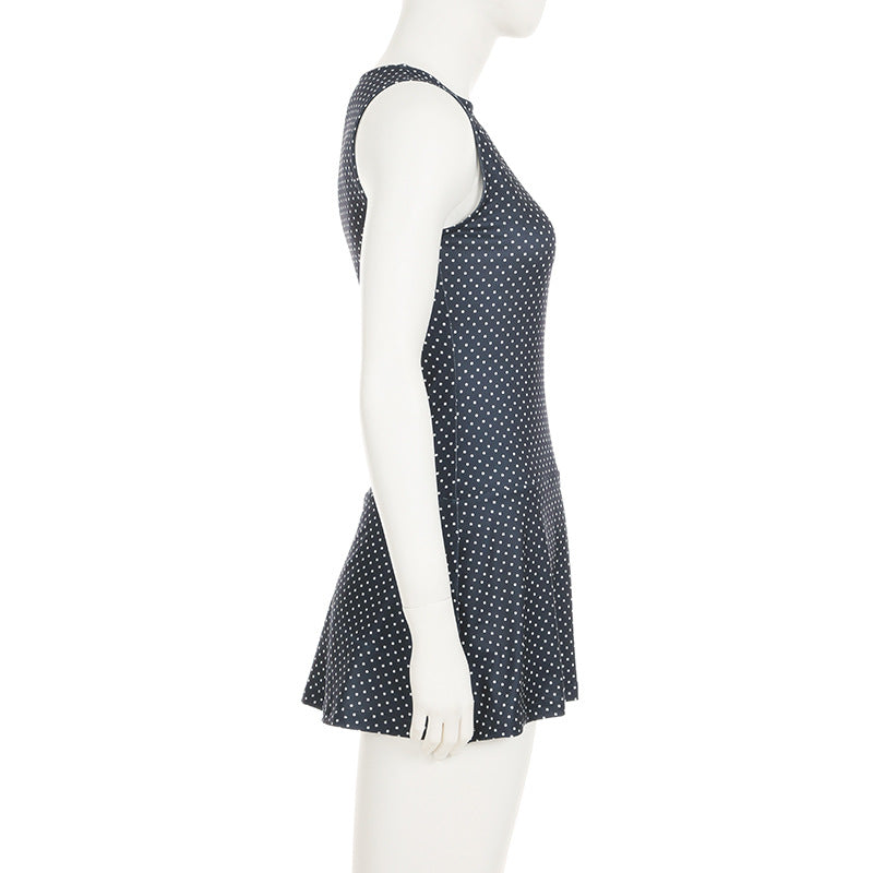 Koora Polka Dot Mini Dress